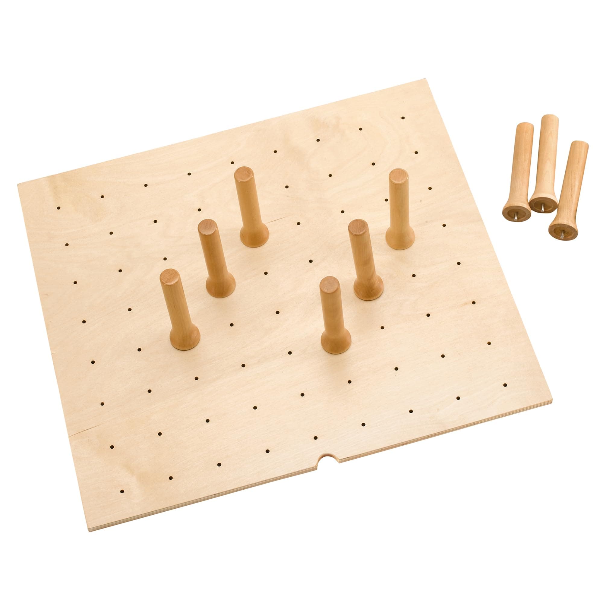 Rev-A-Shelf Adjustable Peg Board Drawer Shelf Organizer, Trim to Fit Wooden Kitchen Cabinet Storage Utensil, Pots and Dish Rack, 24" x 21", 4DPS-2421