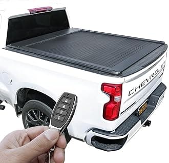 Syneticusa ER Power Retract Hard Tonneau Cover Fits 2007-2025 Silverado/Sierra 1500 5'8" (69.9”) Truck Bed Waterproof Accessories