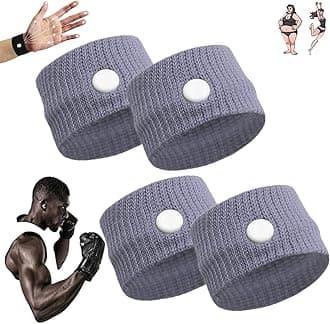 Weimax Sugar Control Wristband,Blood Sugar Control Wristband,Healthify Sugar Control Therapeutic Wristband for Everyone (Gray-2Pairs)