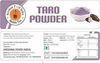 POPPING BOBA Taro Bubble Tea Powder