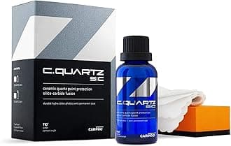 CQUARTZ SiC 30ml Kit - Car Ceramic Coating Finish, Quartz Based Nanotechnology, Bonds to Paint, Glass, Metal and Plastic