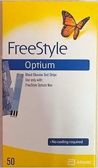 Free Style Optium - 50 test Strips