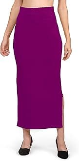 Mehrang Saree Shapewear Petticoat For Women, Shape Wear For Sarees Large Maroon …