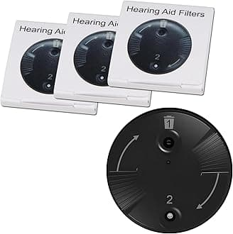 Wax Guards for Phonak Hearing Aid Accessories and Unitron RIC RITE Hearing Aid, Hearing Aid Filters (3 Packs/ 24 Pcs)