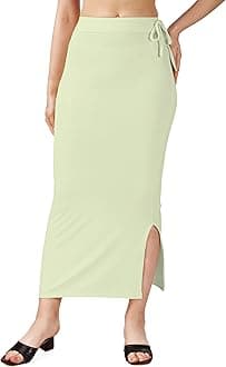 Lycra Saree Shapewear Petticoat for Women, Cotton Blended,Petticoat,Skirts for Women,Shape Wear Dress for Saree