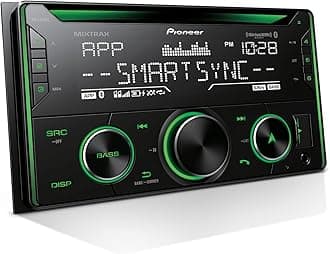 Pioneer FH-S722BS Double DIN, Amazon Alexa, Pioneer Smart Sync, Bluetooth, Android, iPhone - Audio CD Receiver