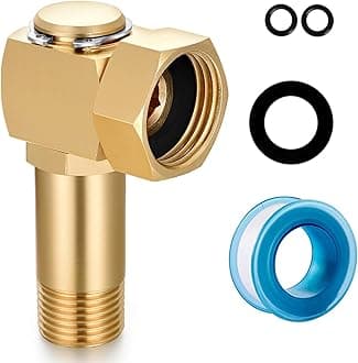Garden Hose Reel Parts Fittings Swivel Elbow Connector Garden Hose Swivel Reel Replacement Parts Brass Replacement Part Swivel Adapter(1 PCS)
