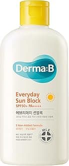 Everyday Sun Block Large Size Sunscreen SPF50+ PA++++ 6.71 Fl Oz, 200ml Fast-Absorbing Lightweight SPF Moisturizer, Facial Body Non-Sticky for Dewy Skin, Korean Protection Lotion