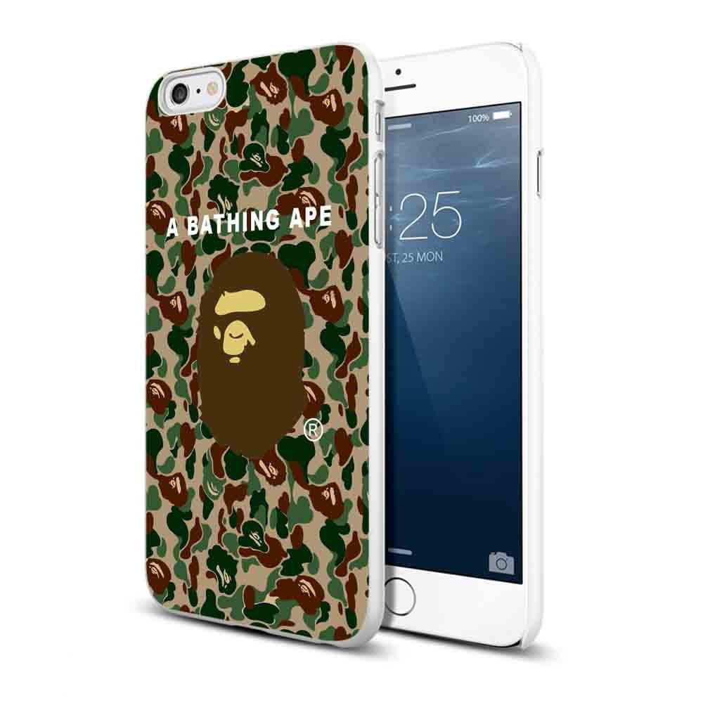 Bape a Bathing Ape Amry Texture for Iphone and Samsung Galaxy Case (iPhone 6 white)