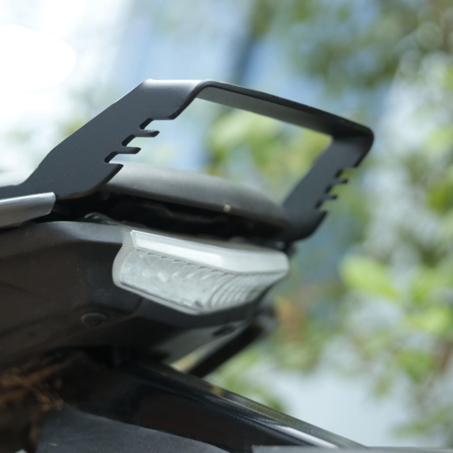 M TECHNICS MT 15 Grab Handle | Grab Handle for MT15 | MT 15 New Metal Grab Handle (Black)