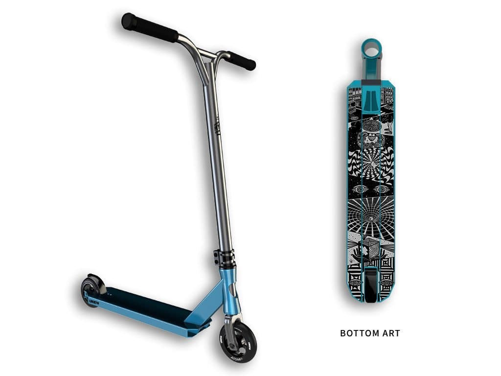 Lucky Prospect Complete Pro Stunt Scooter, Teal