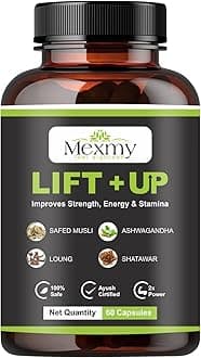 Mexmy Ayurvedic Lift-Up Capsule - 60 Capsules | Benefits for Men | Pack of 1