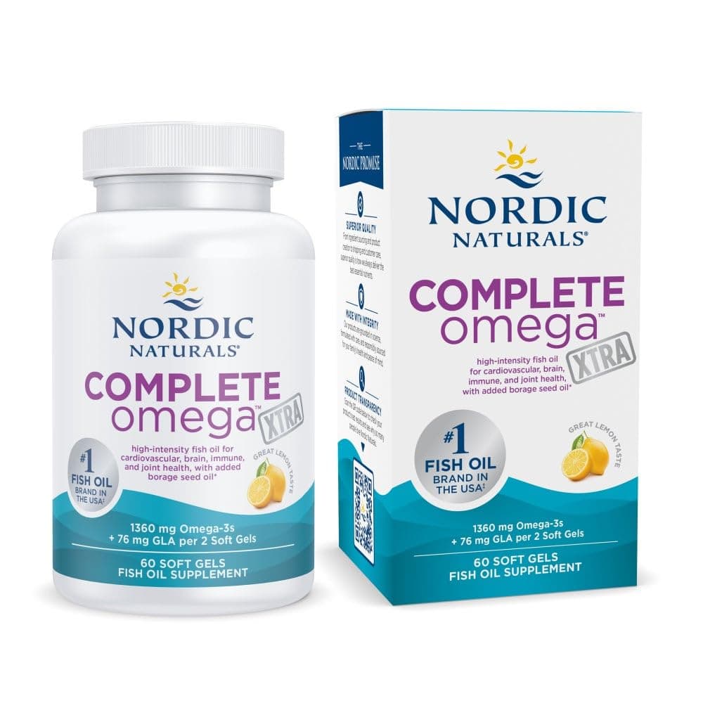 Nordic Naturals Complete Omega Xtra, 60 Softgels
