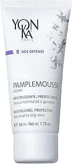 Yon-Ka Pamplemousse PNG Face Cream (Normal & Oily Skin, 50ml) Daily Hydrating Face Moisturizer for Oily Skin, Lightweight lotion with Vitamin C and Essential Oils, Tighten Pores and Mattify Skin, Paraben-Free