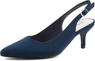 – Pointed Toe Sandals Slingback Kitten Heels Pointed Toe Pumps Ladies Shoes Heels Dressy Work Date Wedding Party