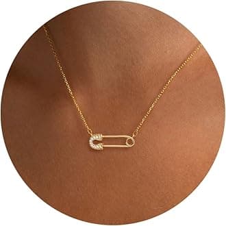 LLWOM Gold Necklace for Women-14k Gold Plated Infinity Necklace Star Of David Necklace Evil Eye Cross Pendants Heart Dainty Gold Necklace For Women