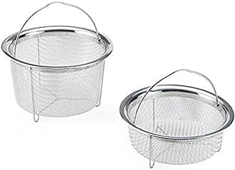 Instant Pot Official Mesh Steamer Baskets, Set of 2, Stainless Steel