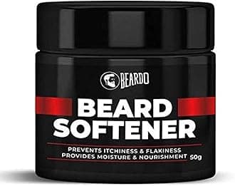 Beard Softner cream for men | Frizz-free, Nourished Beard | Detangled, Shiny Beard | Vitamin E, Argan Oil 50g