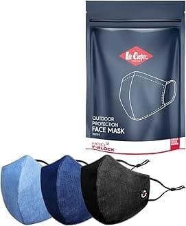 Cotton Face Masks with HeiQ HyProTecht Filter and Minimum Fogging