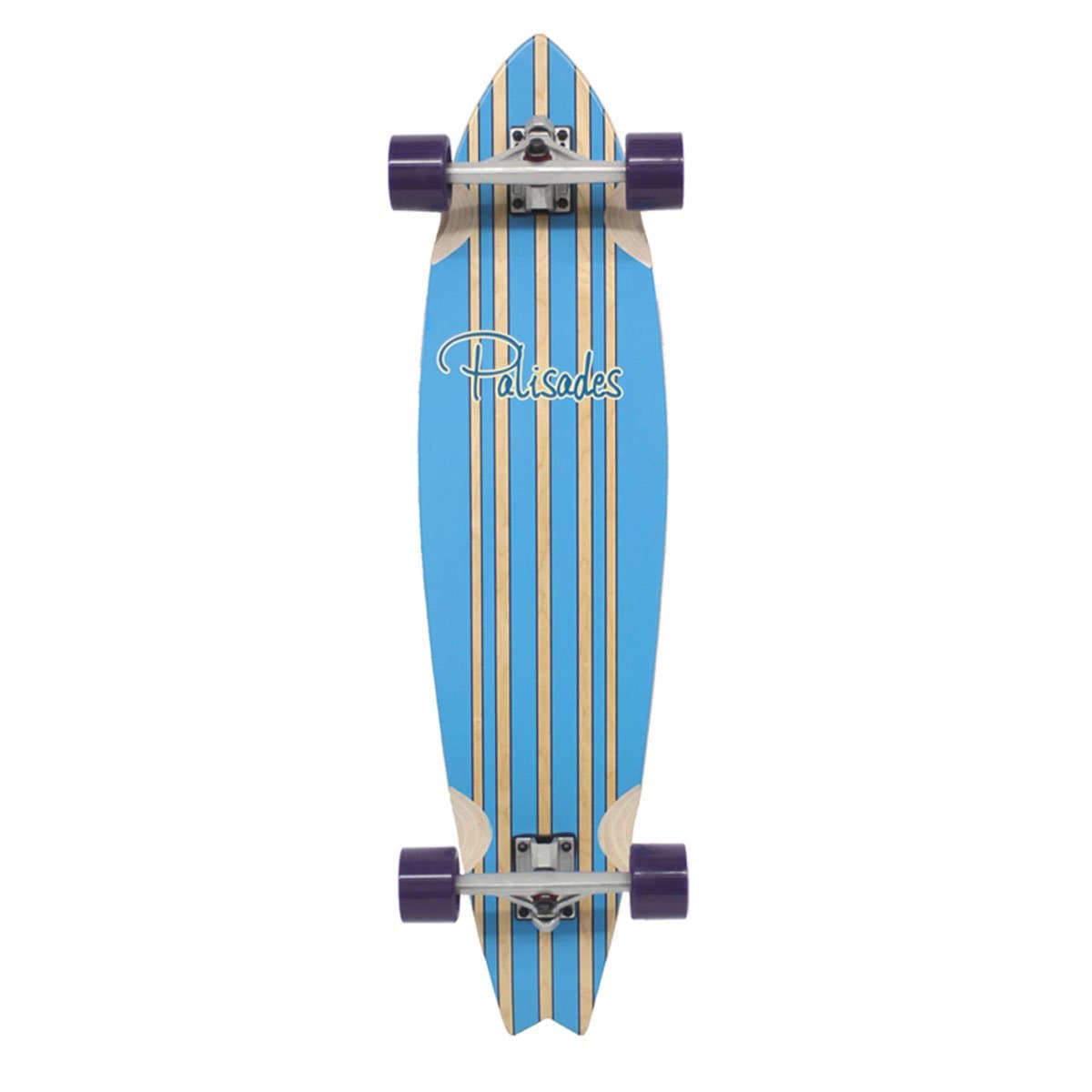 Sky Tide Swallow Tail Complete Skateboard, 9.5 x 38-Inch