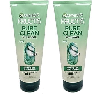 Fructis Style Pure Clean Styling Gel 6.8 oz (Pack of 2)