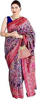 SGF11 Kanjivaram Women's Soft Silk Saree with Blouse