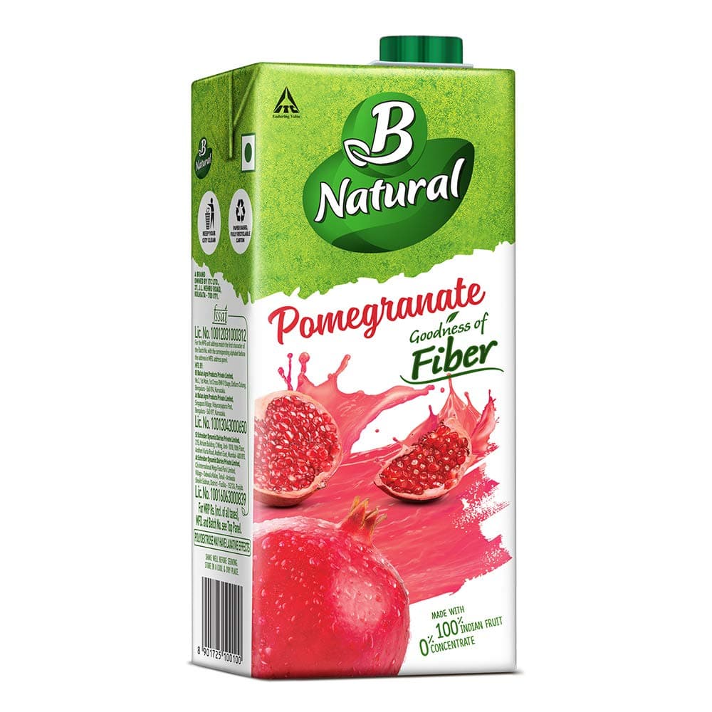 Bnatural Pomegranate Juice, 1L