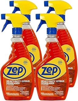 ZepHeavy-Duty Citrus Cleaner Spray Bottle (24 Fl Oz (Pack of 4))