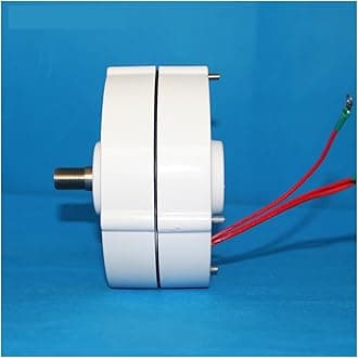 1000W 2000W 3000W 12V 24V 48V Low Speed Permanent Magnet Generator Household Motor DIY Wind Tur-Bine 1KW 2KW 3KW for Home, Farm, RVs, Boats(No Base,Single Shaft_12V_1000W)