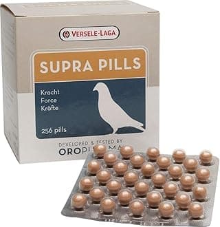 Supra Pills (256 pills). Velocity Pills for Racing Pigeon