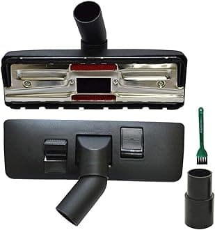 EZ SPARES 1 1/4" 32mm Universal Vacuum Cleaner Euro Floor Brush Head Brush Attachment Floor Carpet Combo Tool Designed to Fit Hoover, Eureka, Rainbow, Shop VAC