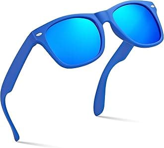 Retro Rewind Rubberized Frame Kids Sunglasses - Classic Design Toddler & Kid Sunglasses - Comfortable, Unbreakable UV400 Sun Glasses for Boys & Girls Age 3-12