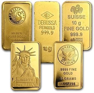 24k GOLD Bar .9999 Fine in Assay from Veriscan Au