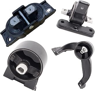 Engine Motor Mount & Trans Mount Compatible with 2009-2010 Dodge Journey 2.4L 3.5L Replacement for 3165 3183 3155 3246 A5487 A5486 A5465 A5543