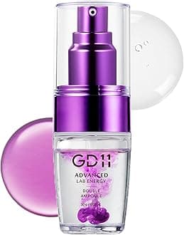 GD11 Advanced Lab Energy Double Ampoule 1.01 fl.oz | Anti-aging Facial Serum with Stem Cell Extract and Hyaluronic Acid | Hydrating Serum for Skin Regeneration | Restore Elasticity and Reduce Wrinkles