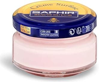 SAPHIRCreme Surfine Pommadier Shoe Polish - Beeswax Cream for Leather Products - Pale Pink