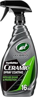 Hybrid Solutions Ceramic Spray Coating, High Shine Car Wax, Offers Durable Paint Protection, Extreme Water Beading Action, Safe for Glass, Wheels, Trim and More, 473ml (Pack of 1)