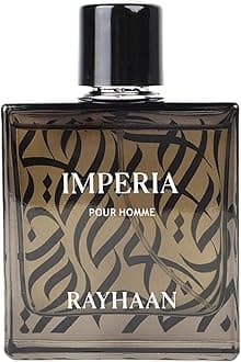 Rayhaan Imperia Eau de Parfum Spray for Men, 3.4 Ounce