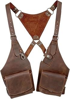 LOVIVER Hidden Underarm Shoulder Bag Anti Thief Shoulder Pouch for Travel, Outdoor Sport, Brown