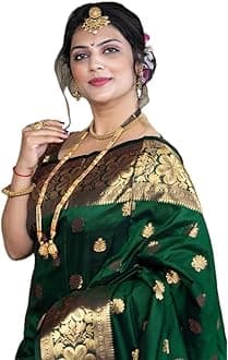 Avantika Fashion Women's Kanjivaram Soft Semi Silk Banarasi Sarees With Blouse Piece.