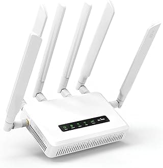 GL-X3000 (Spitz AX) 5G NR AX3000 Cellular Gateway Router, Wi-Fi 6, Detachable Antennas, Dual-SIM, RV, T-Mobile & AT&T IoT Device Certified