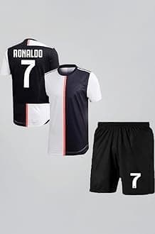 RJM Messi 10 Football Jersey Tshirt 2024 with Printed Shorts for (Men,Kids & Boys)(9-10Years,Multicolor-7)