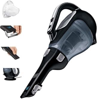 BLACK+DECKER BDH2000L dustbuster® AdvancedClean™ 20V MAX* Cordless Handheld Vacuum, Large 600 ml Dustbin