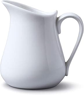 Wm Bartleet & Sons, Porcelain Traditional Jug 450 ml, ¾ pint - White