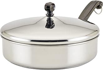 Classic Series Stainless Steel 10 Inch Covered Frypan
