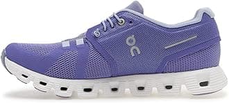 On Women's Cloud 5 Sneakers, Blueberry | Feather, 9 Medium US