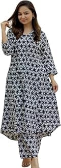Leriya FashionCo Ord Set for Women | Co Ord Set for Women Stylish | Kurta Set for Women | Kurta Set | Ethnic Co Ord Set for Women | 3/4 Sleeve Women Co-ord Set