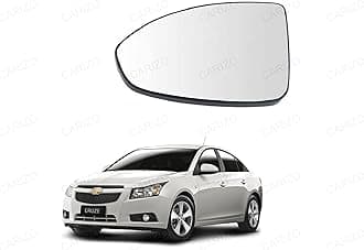 CARIZO Rear View Mirror Glass, Left Passenger Side, Compatible with Chevrolet Cruze (2009-2015)