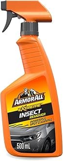 Armor All, Insect Remover Spray 500 ml, Removes Insects, Tar, Tree Sap and Bird Droppings from your Car, Suitable for Paintwork, Glass and Trim, Ideal for Car & Motorcycle Detailing, Made in the UK