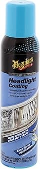 Meguiar's Keep Clear Headlight Coating - Durable, Long-Lasting Protection Prevents Oxidation and Prevents Yellowing for a Year - Easy Application - 4 Oz Aerosol